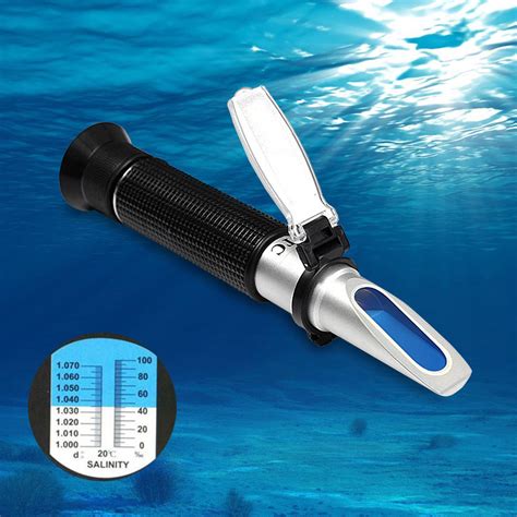 refractometer salt ebay|most accurate salinity tester.